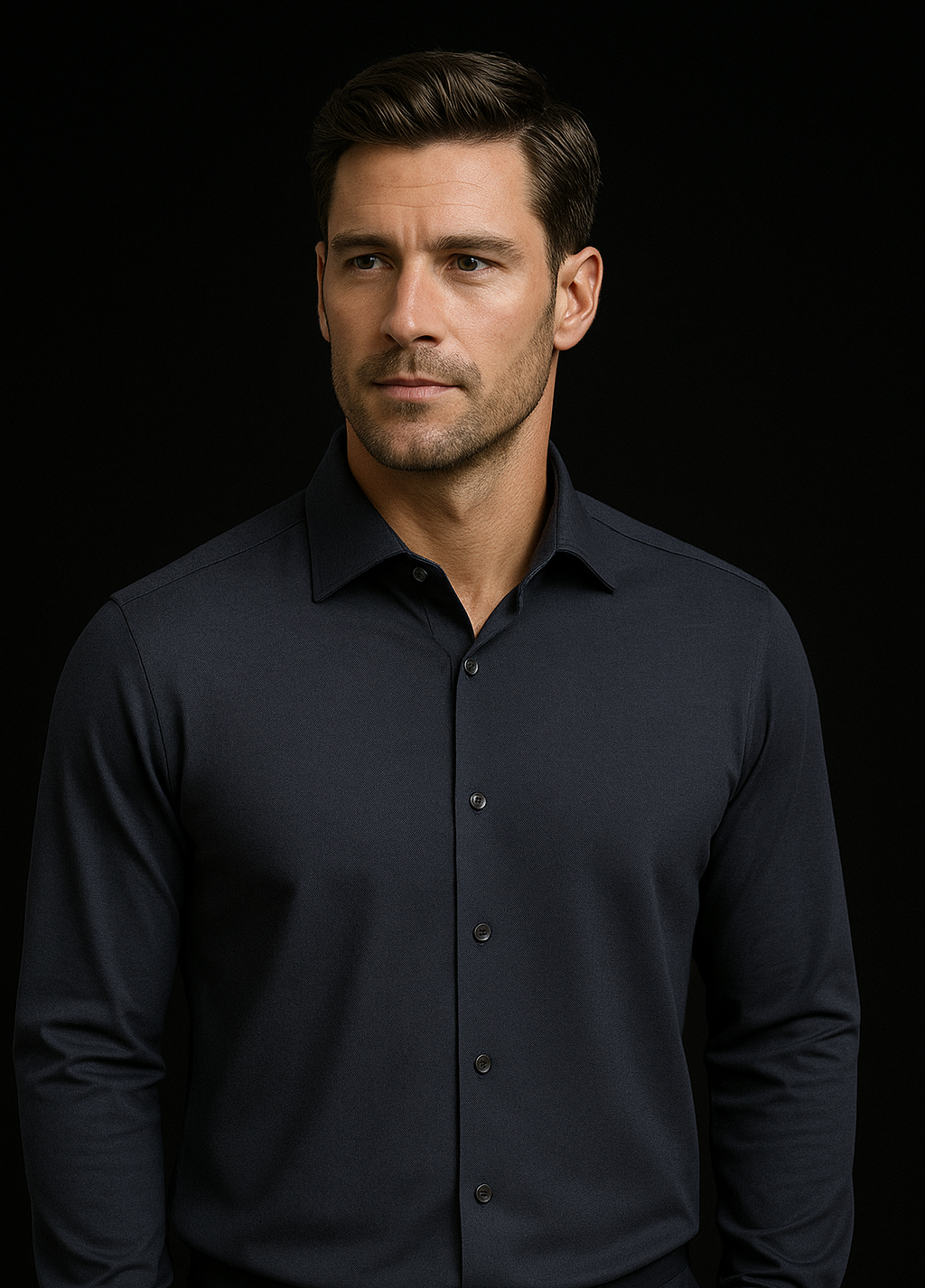 H_J Dress Shirt #Galaxy Grey