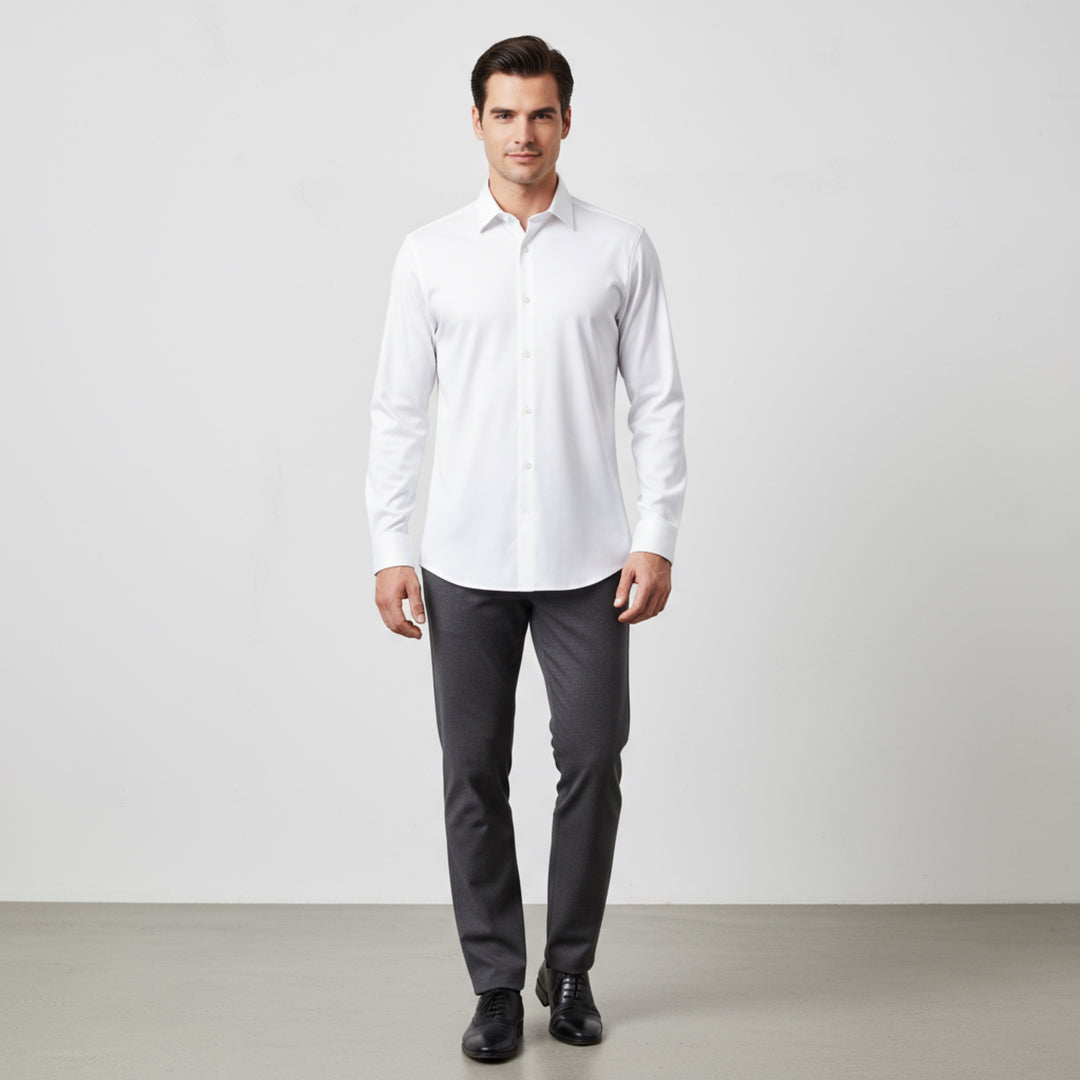 H_J Dress Shirt #color_polar-white