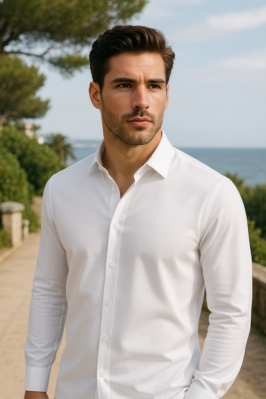 H_J Dress Shirt #color_polar-white