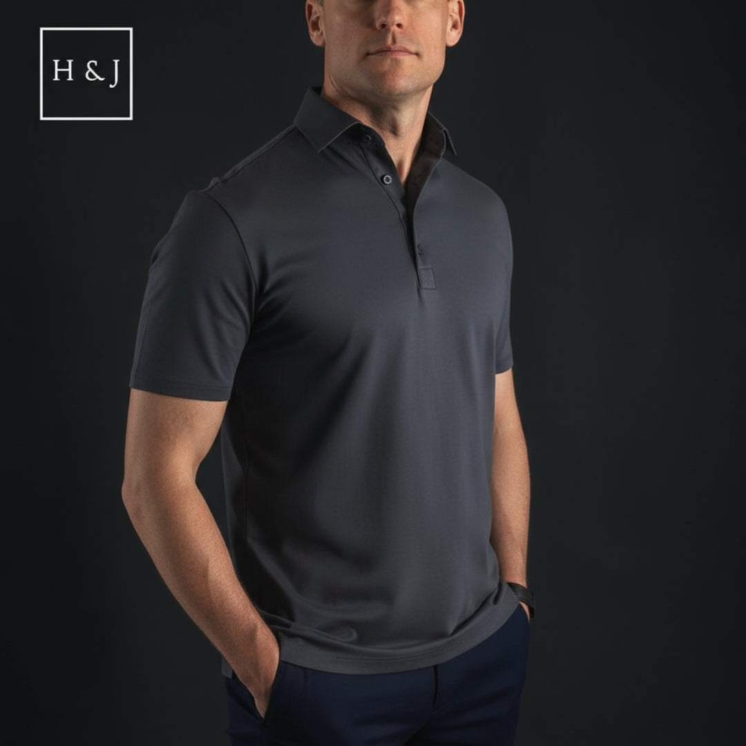 H & J Dress Polo #color_galaxy-grey