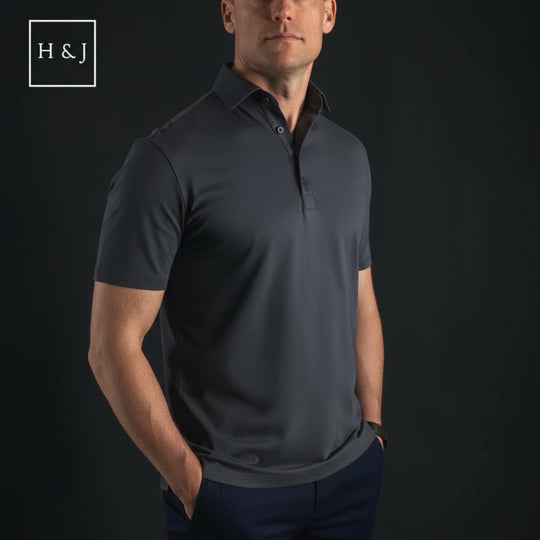 H & J Dress Polo #color_galaxy-grey