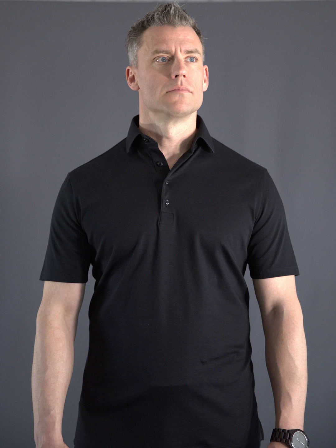 H & J Dress Polo #color_rich-black