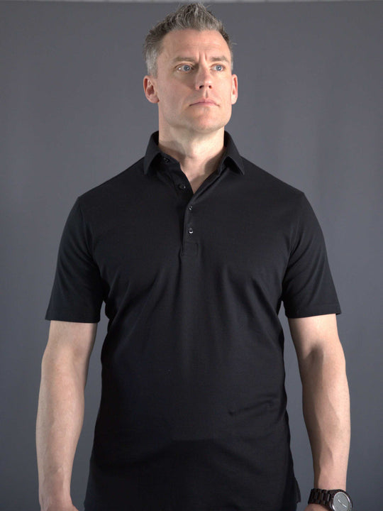 H & J Dress Polo #color_rich-black